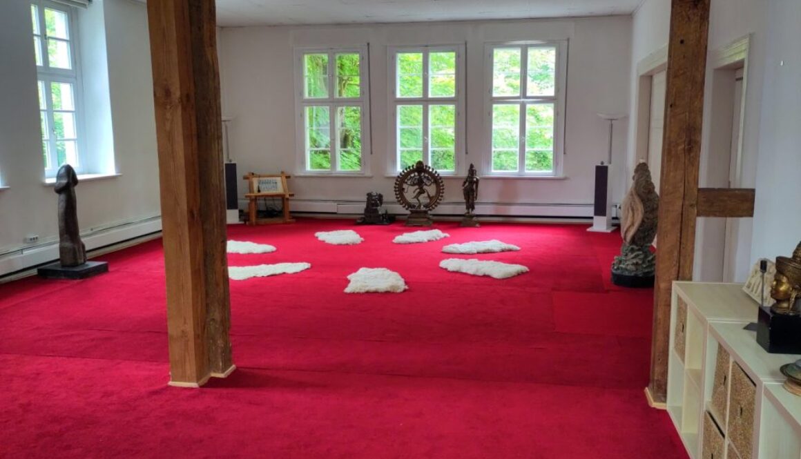 Blick in unseren neuen Tempel in Königshorst