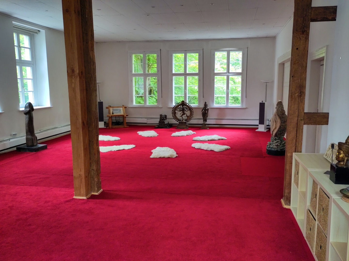 Blick in unseren neuen Tempel in Königshorst